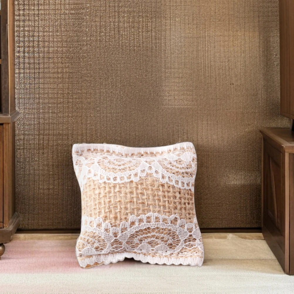 

3 Pcs Simulation House Pillow Throw Pillows for Couch Decoration Furniture Miniature Model Linen Small Dollhouse