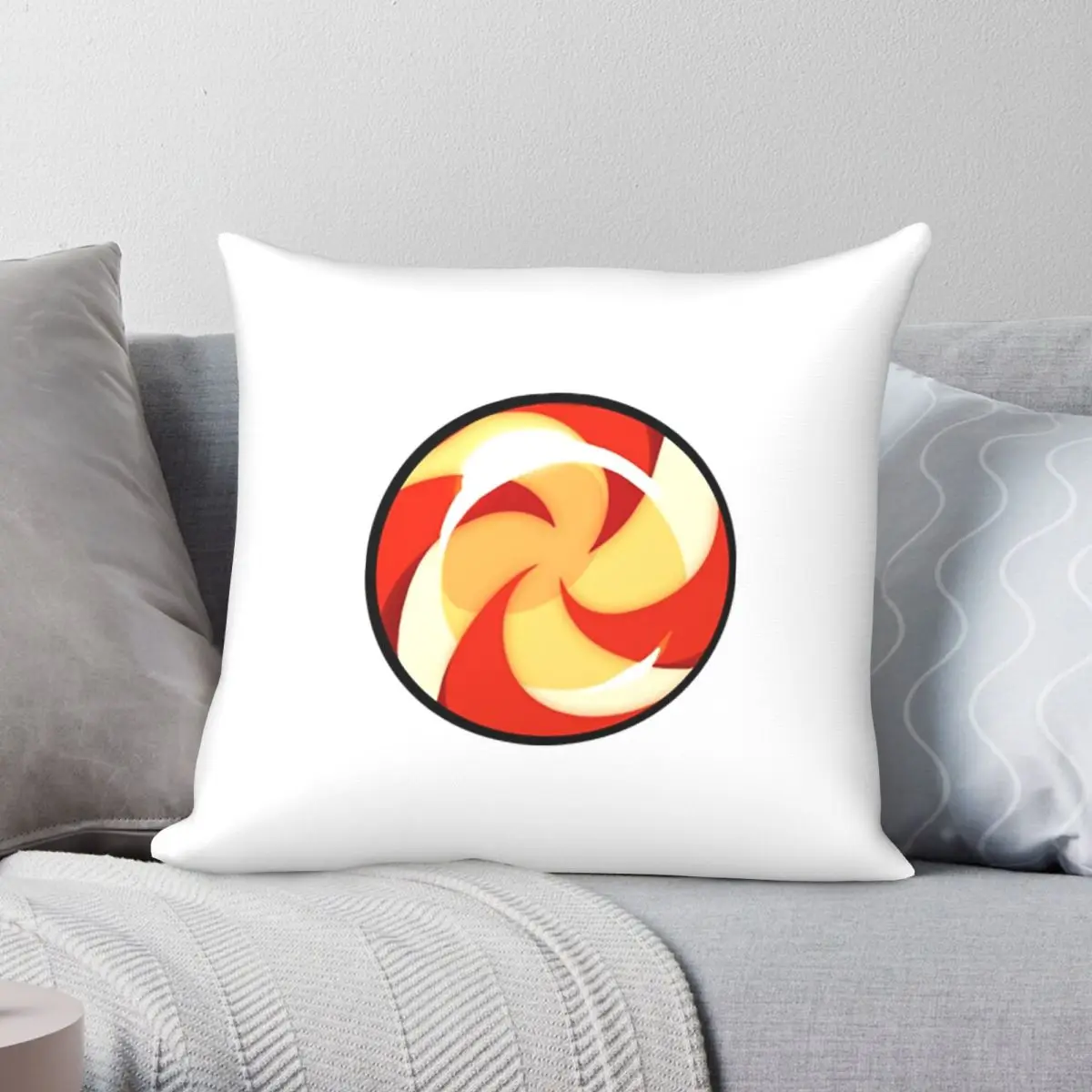 Cut The Rope Candy Bal Square Pillowcase Polyester Linen Velvet Pattern Zip Decor Pillow Case Home Wholesale 18