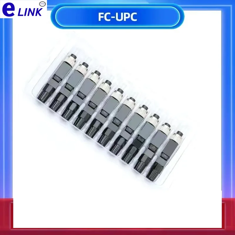 FTTH LC SC FC fiber optic cold connector quick connector FC pre embedded wiring terminal fiber optic to home