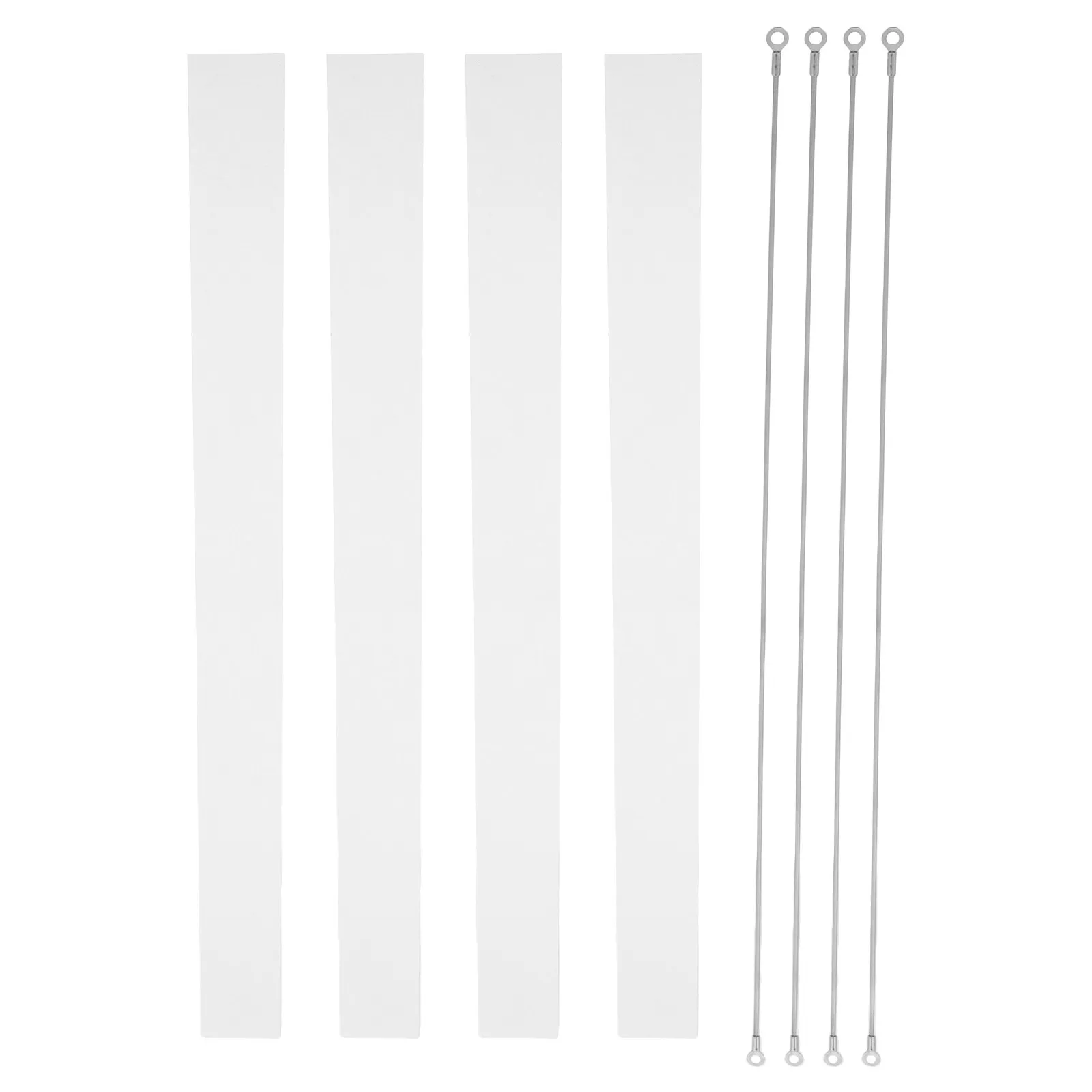 4Pcs Heat Sealer Heating Wire Strips Nonstick Heat-Resistant Element Replacement Industrial Sealer Maintenance Repair Parts
