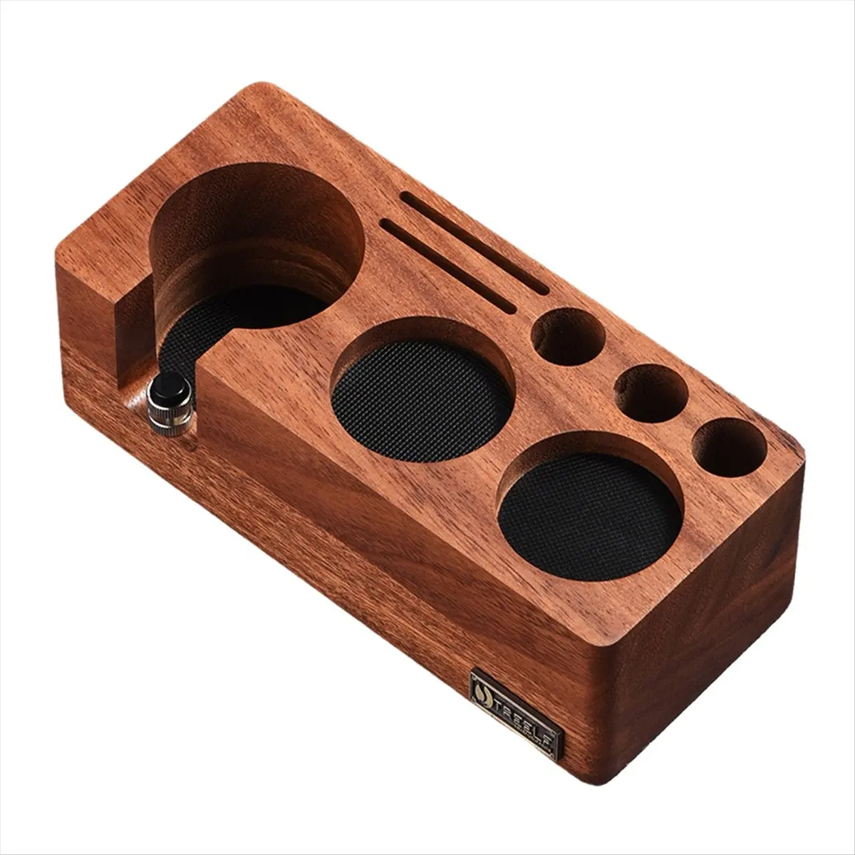 Coffee Powder Tamping Stand Coffee Machine Accessories Storage and Filling Stand Powder Distributor Stand Accessories B