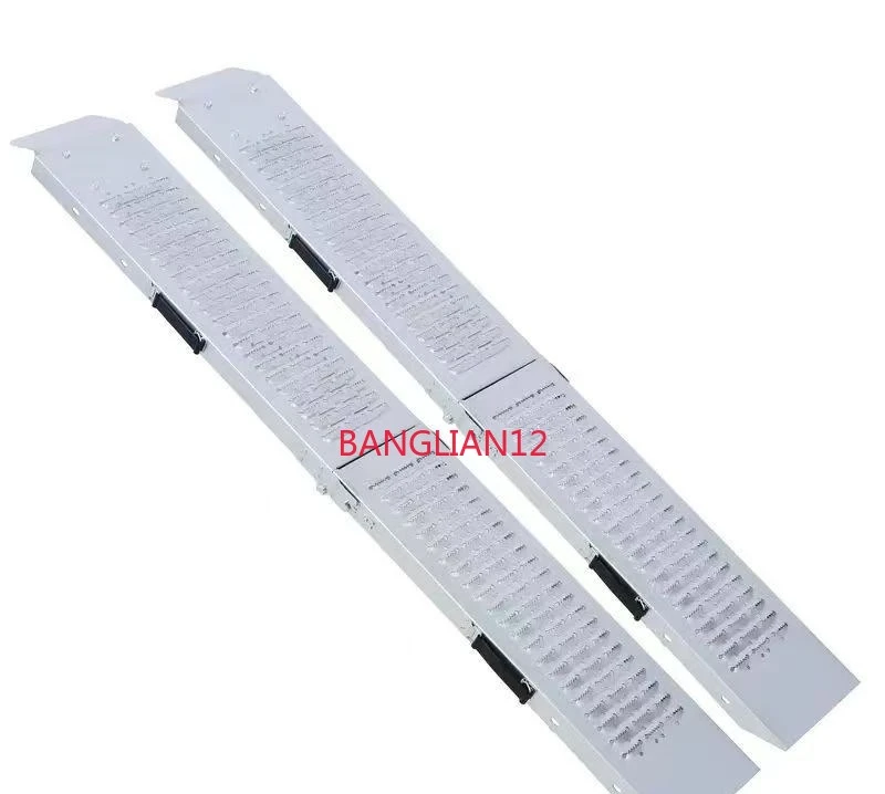 2-Pack Slope Board, Motorcycle, Mountain Bike Ramp Thickened Slope Foldable Portable Non-Slip