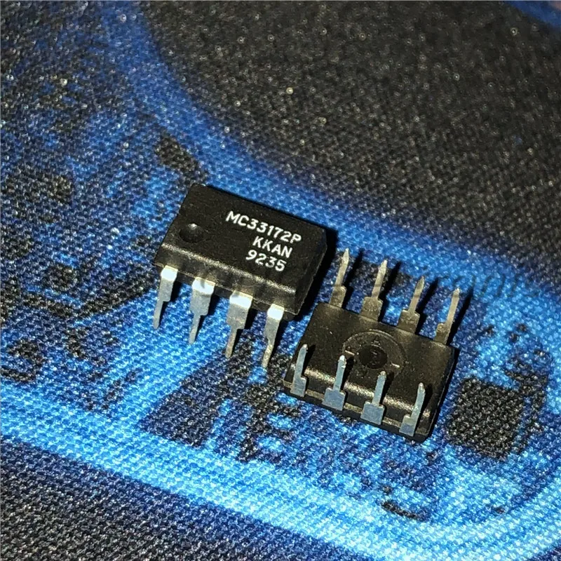 10PCS/LOT MC33172P DIP8 MC33172 DIP-8 33172 DIP  In Stock