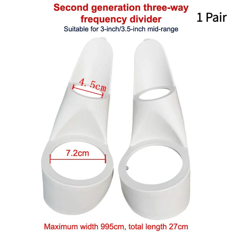 New 1 Pair Car Audio Speaker A-Pillar Tweeter Holder Gasket For 3/3.5inch 3.8/4inch Speaker Plastic Gasket.
