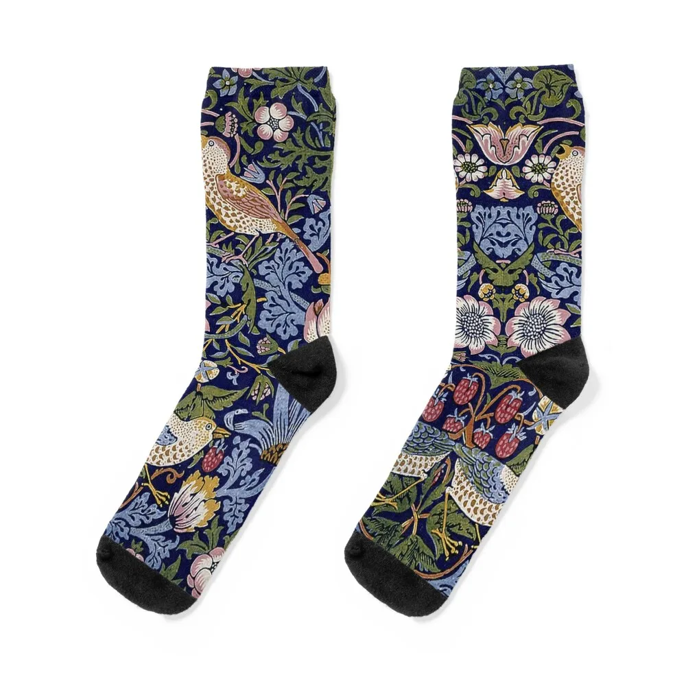 Strawberry Thief by William Morris Socks