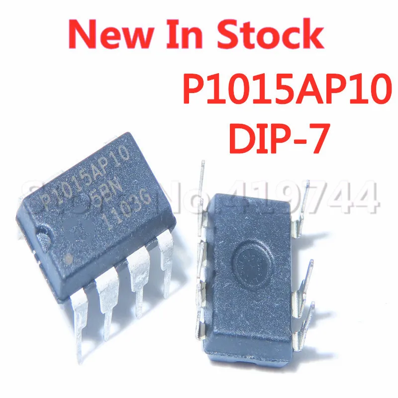 5PCS/LOT P1015AP10 NCP1015AP100G DIP-7 power management chip In Stock New Original