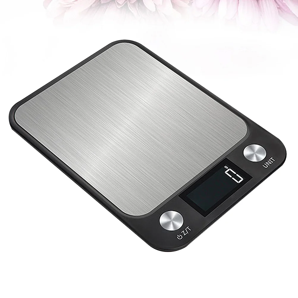 

5Kg/1G Kitchen Stainless Steel Digital Food Scale High Precision Sensor Accurate Lcd Display Lightweight Easy To Clean