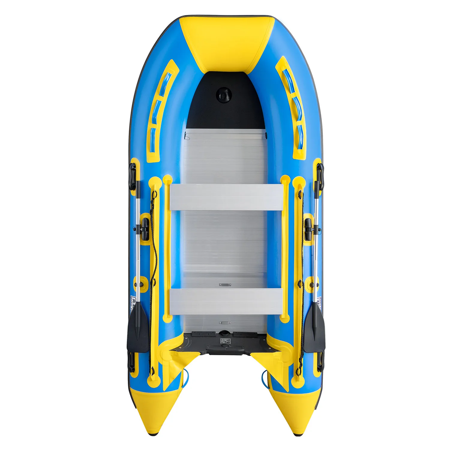 Blue King Kong assault boat rubber boat thickened aluminum alloy baseplate emergency rescue ship