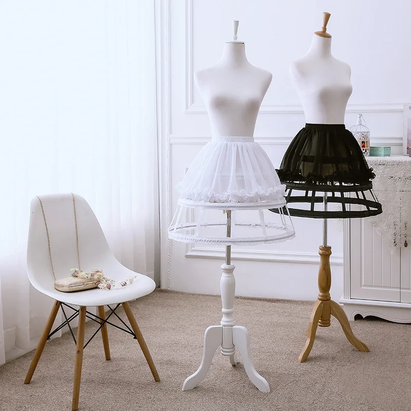 Lolita Crinoline Lolita Violence Fish Bone Bustle Three-Layer Bird Cage Crinoline Skirt Inner Wear Daily Carmen