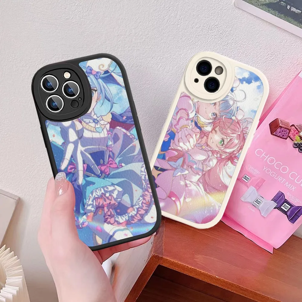 

Hirogaru Sky! Precure Phone Case Hard Leather For iPhone 14 13 12 Mini 11 14 Pro Max Xs X Xr 7 8 Plus 6 6s