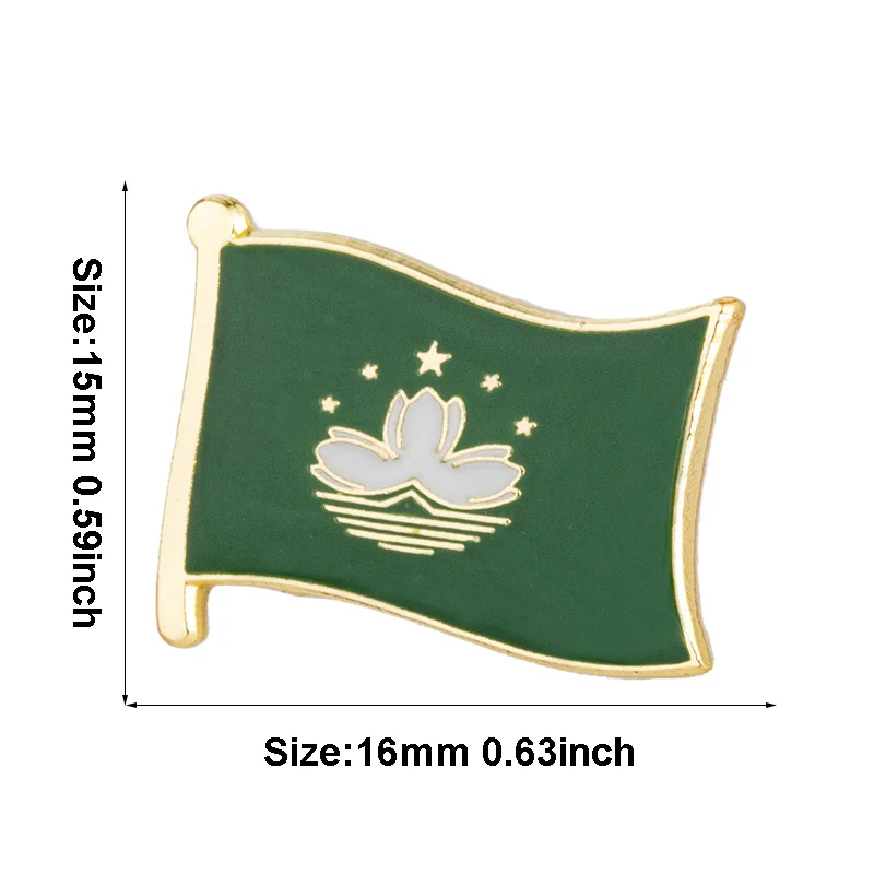 Marco Flag Metall-Anstecknadel Flaggen-Pin Abzeichen