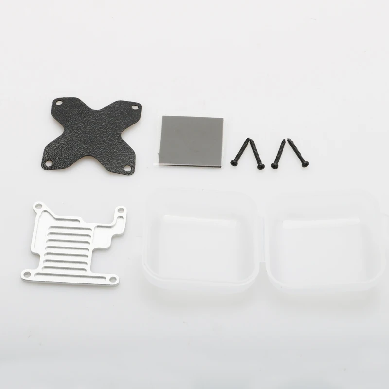 1Set For DJI O4 VTX Model Cooling Plate Ultra-light Passive Heat Sink 25.5x25.5mm Mounting Hole Compatible with BetaFPV 75Pro