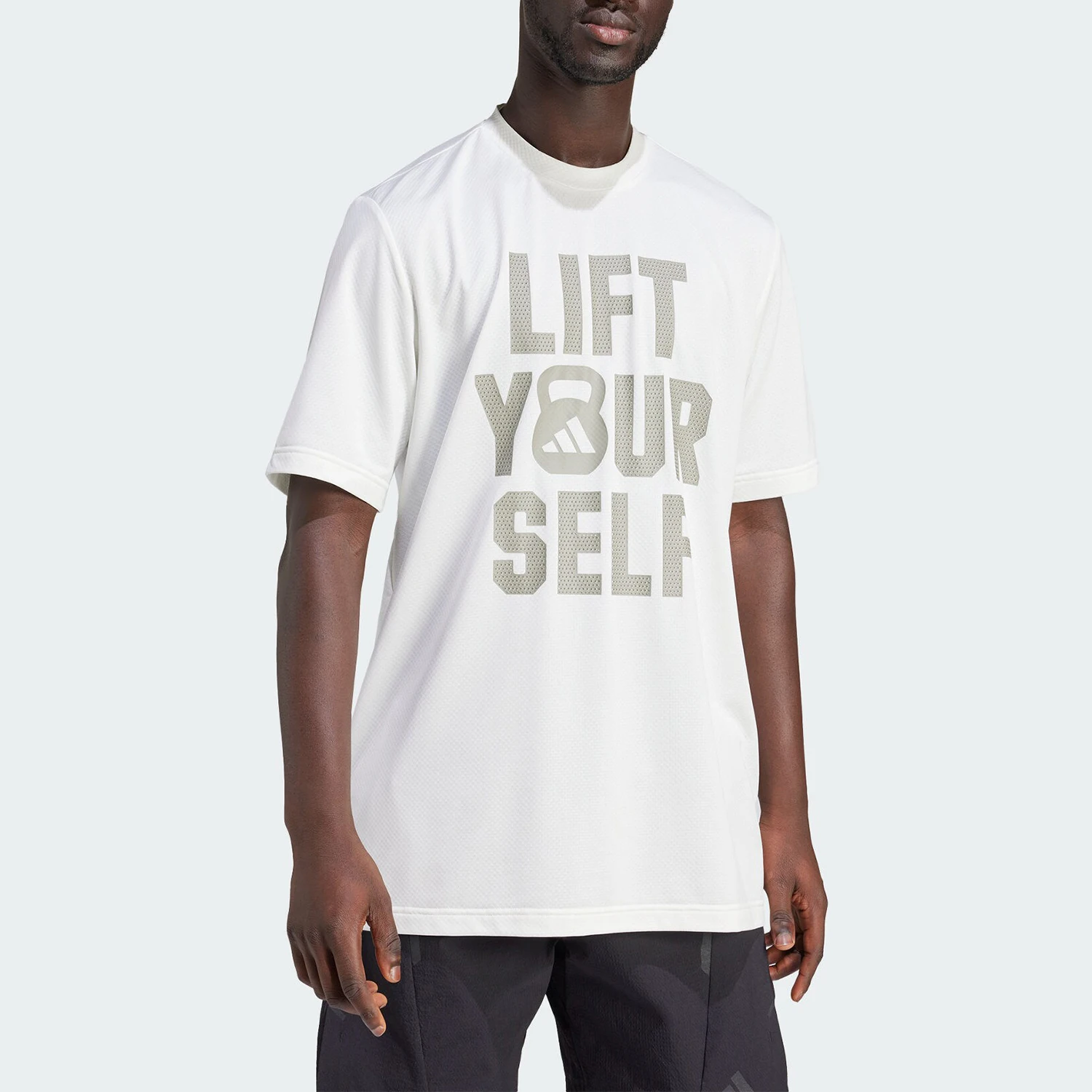 

Adidas genuine M TR LIFT G Men's Breathable Fitness Short Sleeve JF6327