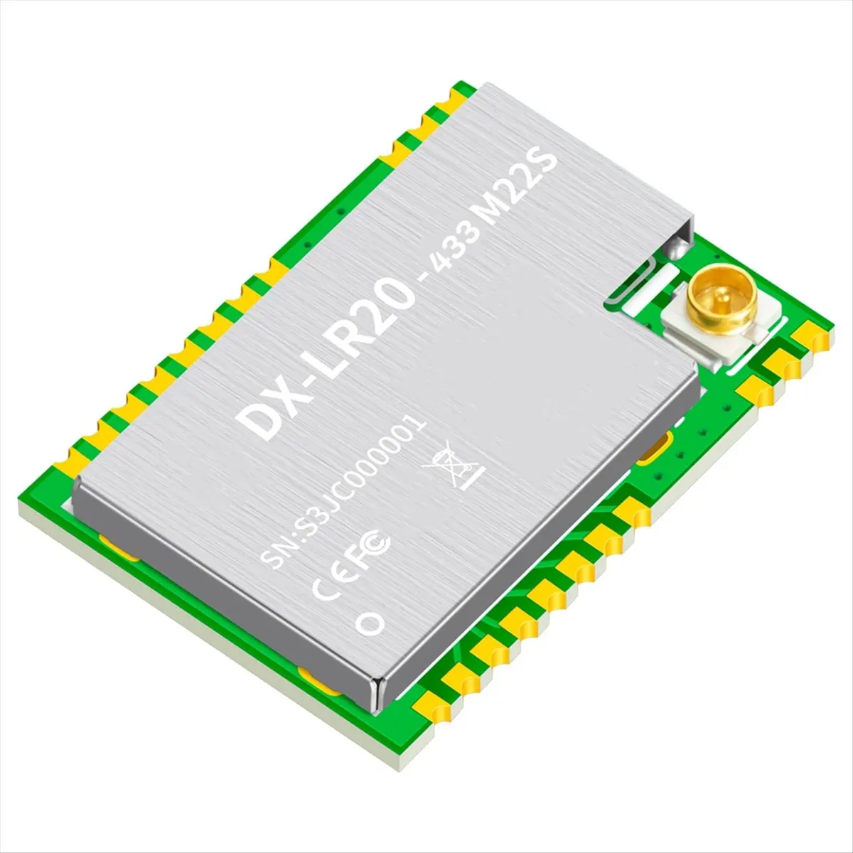 A40I DX-LR20 LLCC68 Chip Development Support Air Wake-Up 8km 22dBm UART LoRa Spread Spectrum Technology LoRa Module,B