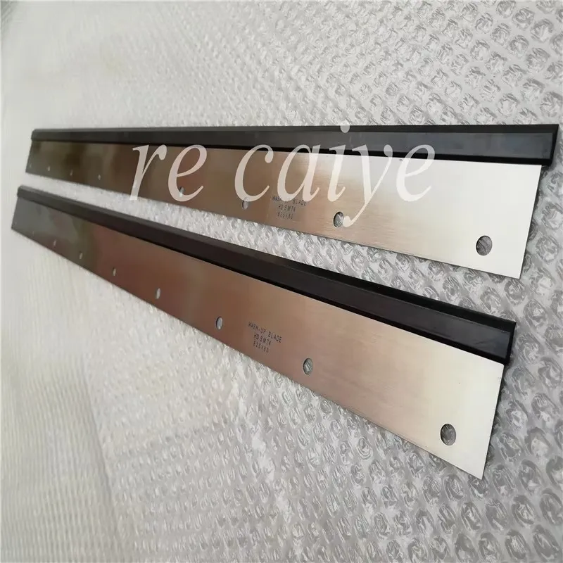 5 Pieces/Lots Heidelberg SM74 PM74 Wash Up Blade M2.010.403 Size 825x60x0.5mm Offset Printing Machine Parts
