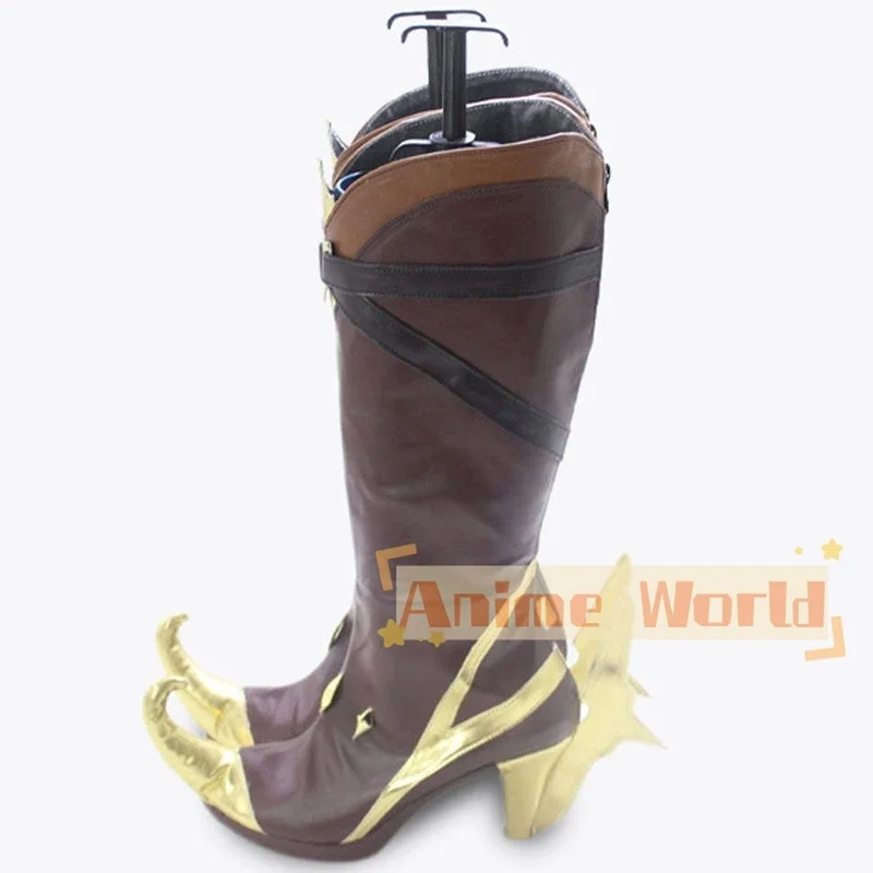 أحذية Genshin Impact The Eremites Eremite Galehunter أحذية كوسبلاي أحذية كرنفال الهالوين مصنوعة حسب الطلب