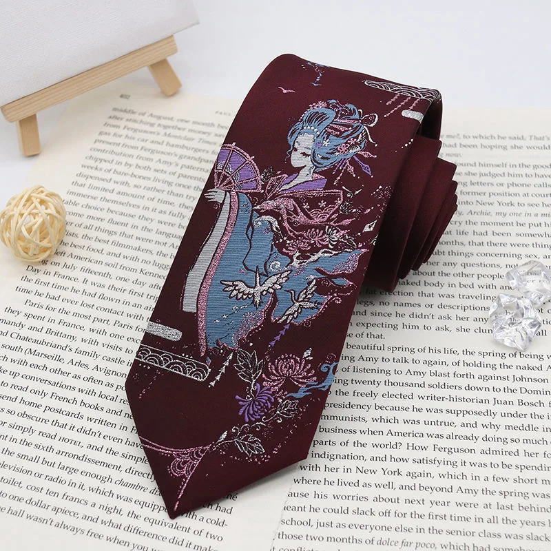 Anime Tie Jk Uniform Student Harajuku Kawaii Lolita Meisje Vrouwen Gift Cosplay Kleding Accessoires Prop