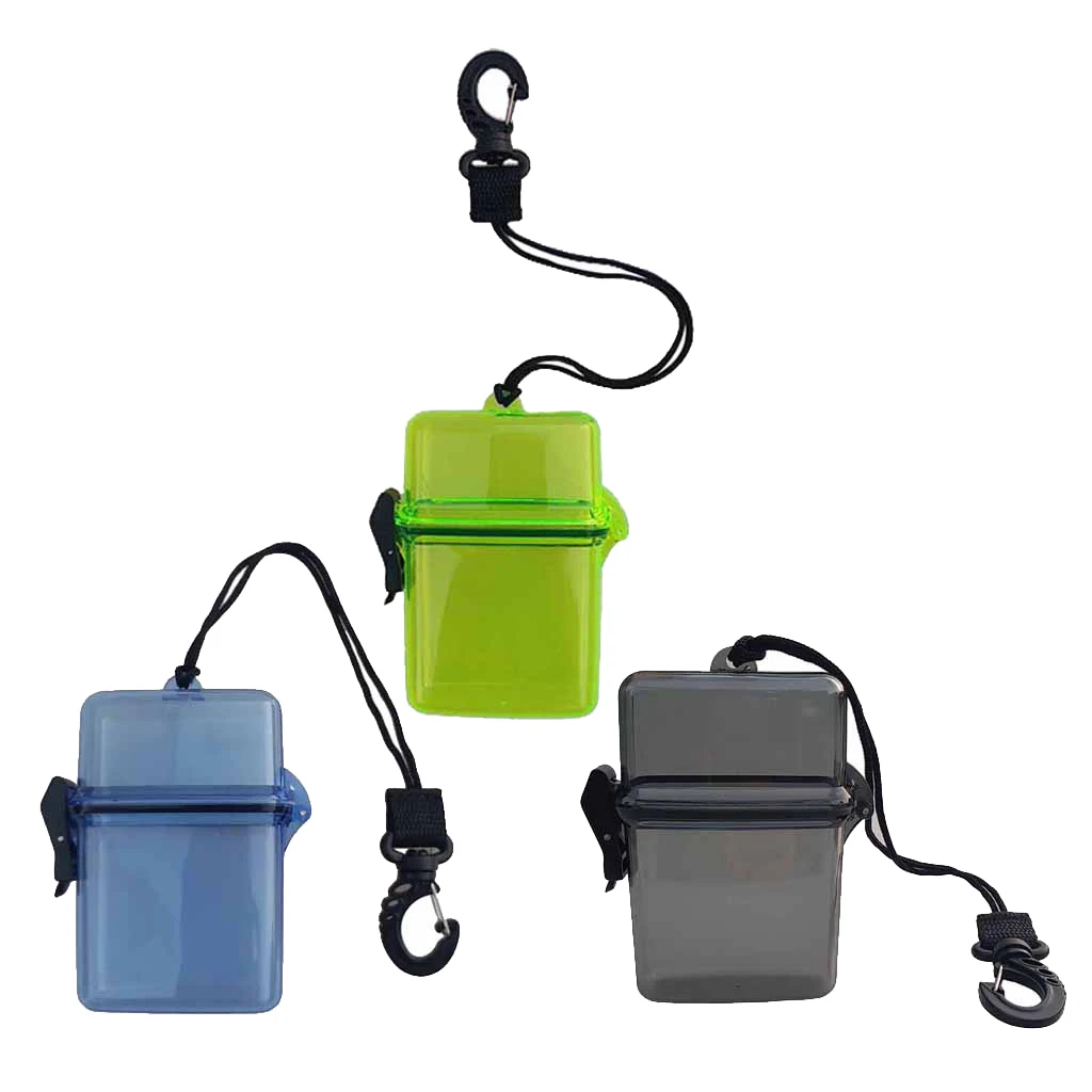 Durable Waterproof Dry Case with Strap Portable Snorkeling Storage Box for Fishing Camping Sailing and Surfing