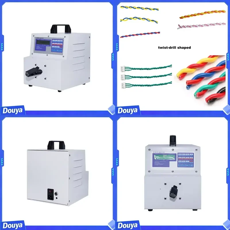 High Quality BJ-08T Full Auto Wire Cable Pulley Twisting Tying Machine for Cable Manufacturing