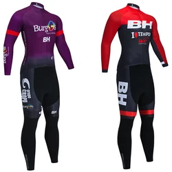 Team BH Cycling Jersey Bibs Pants Suit ITALIA 2025 Ropa Ciclismo Men Women Thermal Fleece Bike Jacket Maillot Jersey Clothing