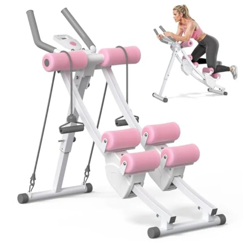 Ab Machine, Adjustable Ab Trainer Machine, AB Workout Equipment