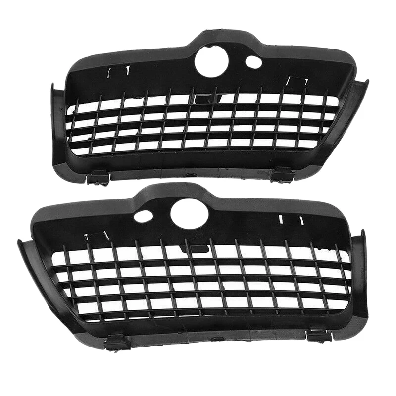 Car Front Bumper Fog Lights Grille Cover Fit For Golf MK3 Rabbit 1994 1995 1996 1H6853665A 1H6853666