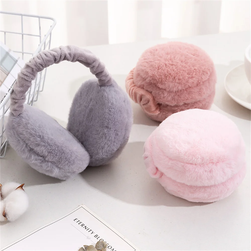 Faux Fur Winter Earmuffs Cozy Winter Warm Girls Earmuffs Comfortable Ladies Earmuffs For Protection From The Cold New 2024