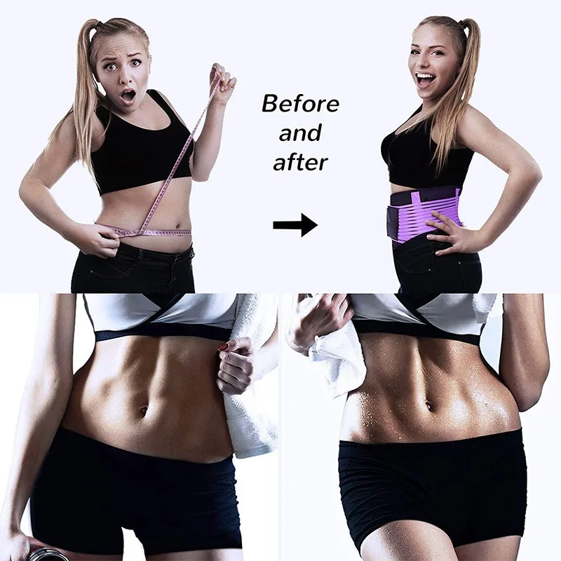Slim Skin Friendly Waist Support Belt Breathable Abdominal Shaper Wrap Adjustable Tummy Compression Band for Women Postpartum