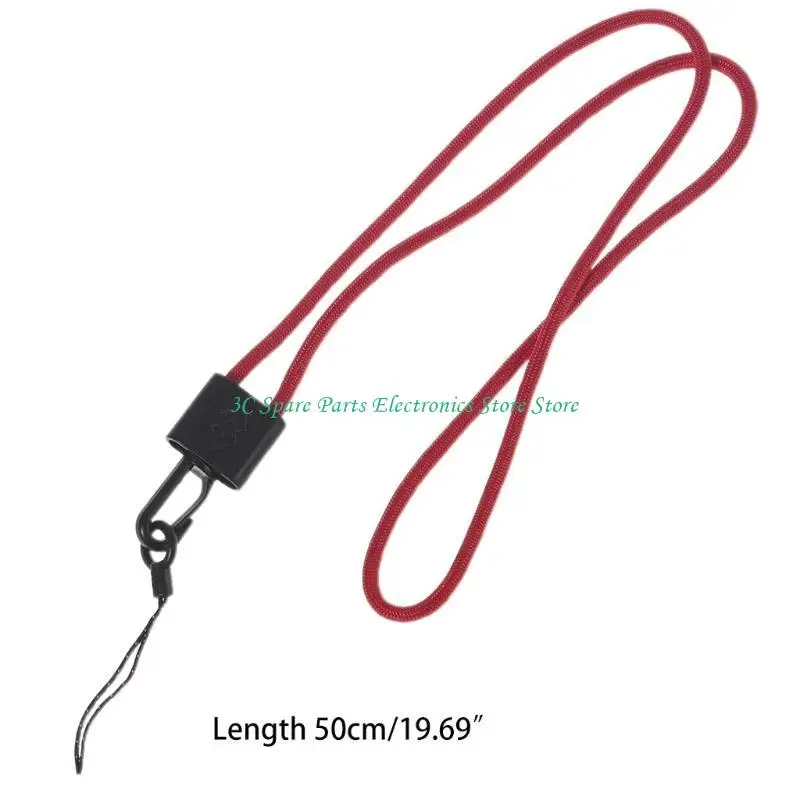 SZ 50cm Mini Color Braided Anti-lost Lanyard for Wallet Phone for Case