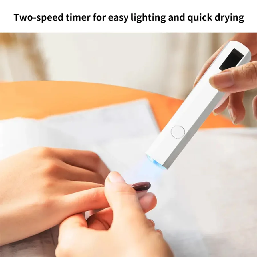 เครื่องอบเล็บมือถือขนาดเล็กพร้อมจอแสดงผล LED, เครื่องอบเล็บแบบพกพาพร้อมที่วางโทรศัพท์, ผลิตภัณฑ์และอุปกรณ์ทำเล็บ