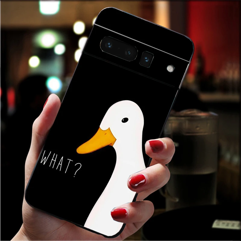 

Cartoon Cute Goose Duck Phone Case for Google Pixel 10 9 Pro XL 9A 8 7 6 Pro Pixel 8A 7A 6A Pixel 8 7 6 5 Funda