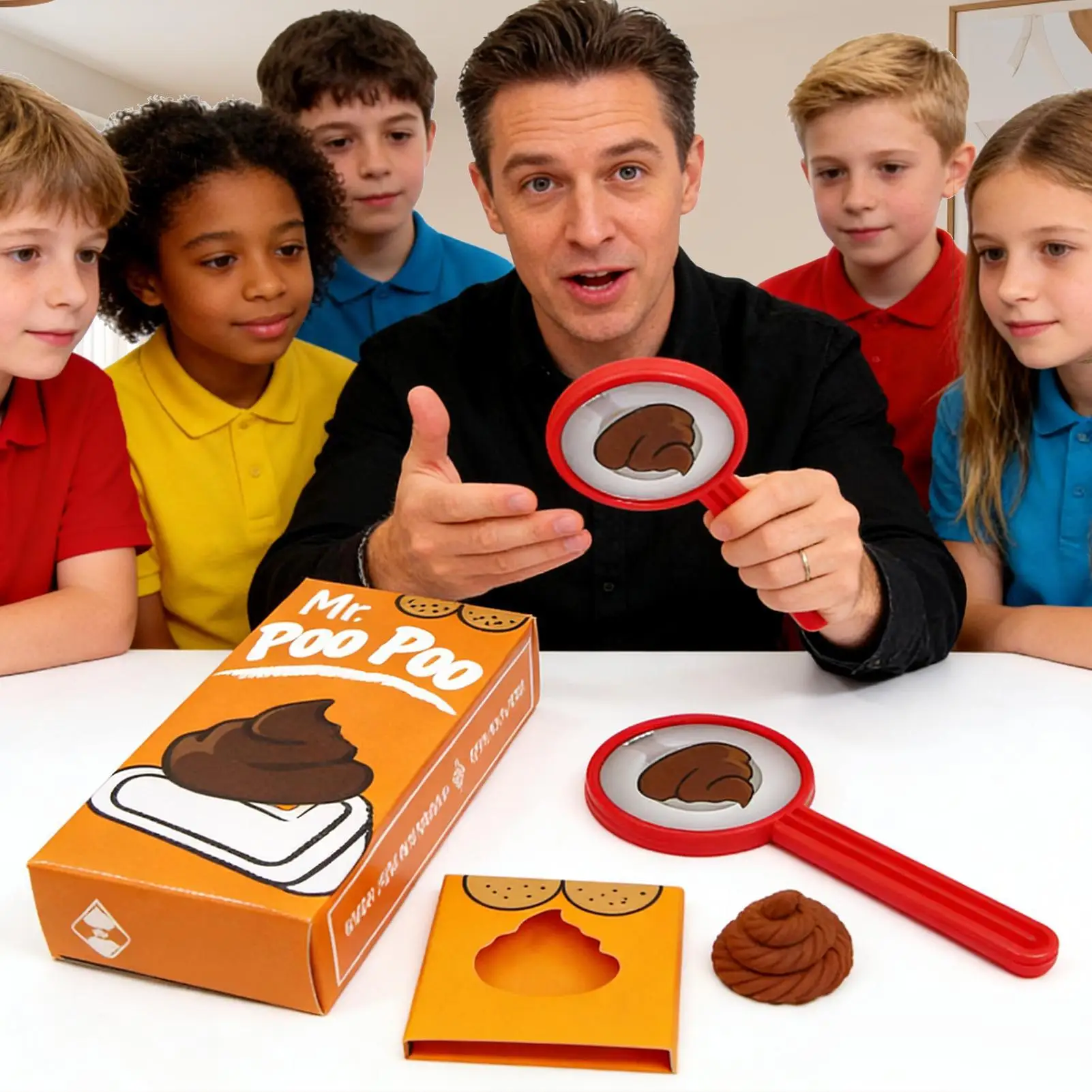 

Magic Props Unflushed Poop Funny Party Supplies Magic Tricks Fidget Prank Gadgets For Adults Women Men Family Gathering