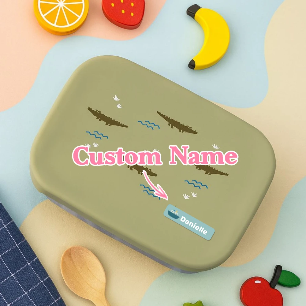 Custom deep sea Name Sticker,Transparent Waterproof Stickers for Kids,diy Name Labels for School Bag Bottles Box  Mug Uniform view 4