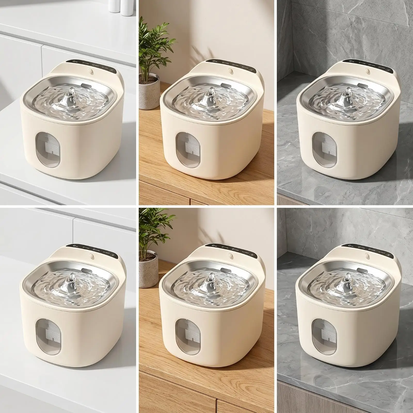 Automatic Drinking Founta Smart Pet Fountain Wireless Filtered Water Dispenser for Cats and Dogs Large Capacity Clean Drinking