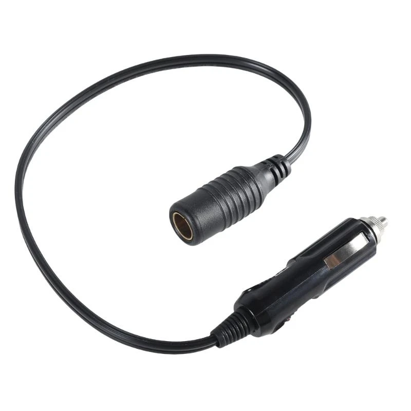 

652F Vehicles Power Supply Adapter Cord 12V Socket to DIN Motorcycle Charging Cable Wire Support 120W