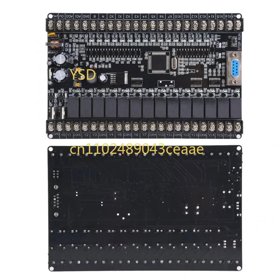 32 - bit CPU,16 Inputs16Outputs,with Analog Input 2AD,485,Screws - Installed Industrial Programmable Logic Controller PLC Board