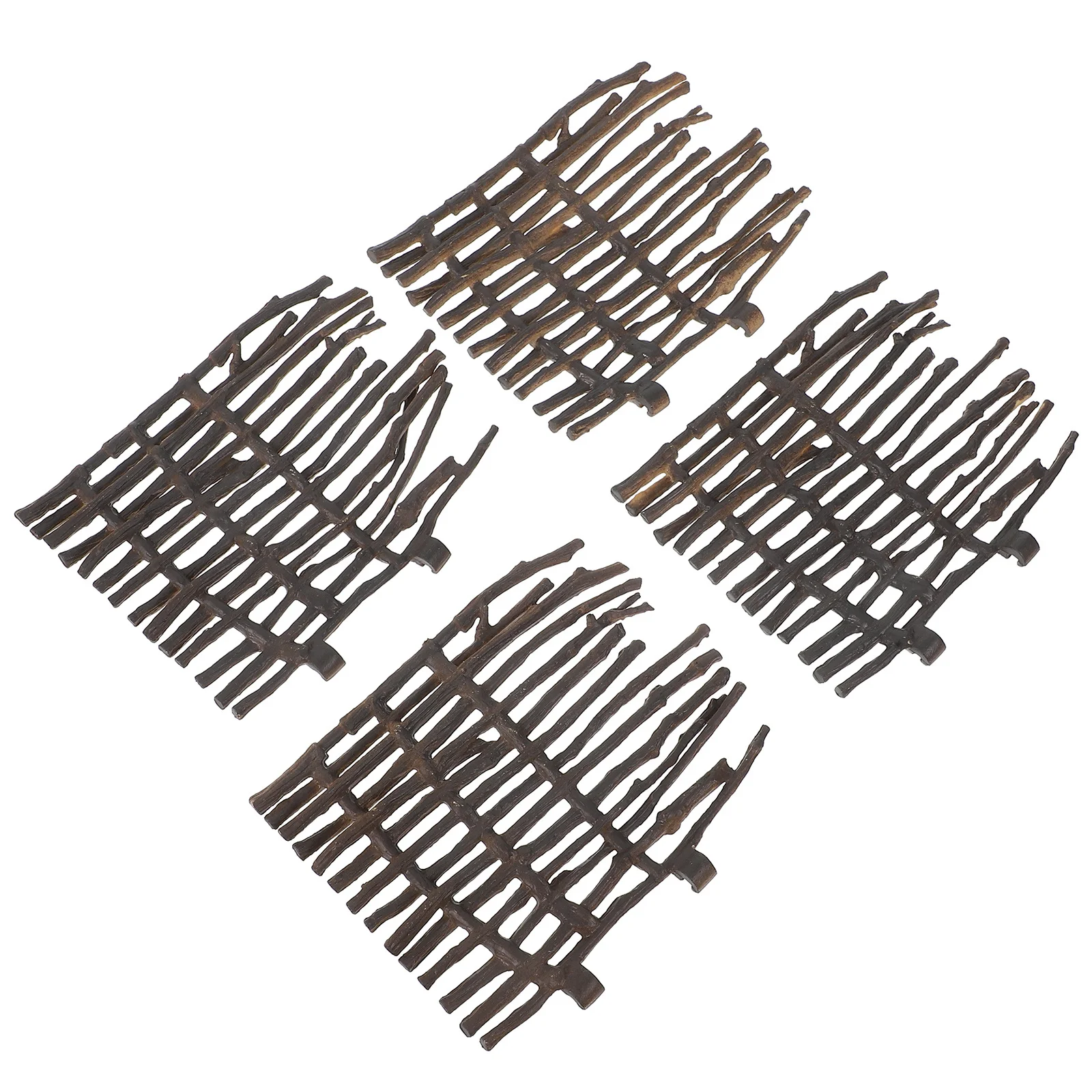 4 قطعة للحرف اليدوية الجنية حديقة Diy بها بنفسك مصغرة المشهد الديكور دمية بوابة صغيرة المشهد الصغير الحلي عدة مصغرة الخشب #4