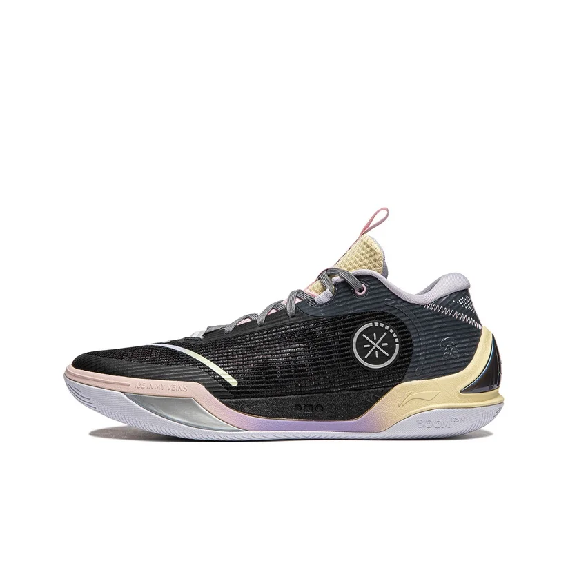 Li Ning Wade Ice Blood 2 Cushioning Slip Resistant Abrasion Resistant Breathable Rebound Anti Twist Grip Low top ABPU017-8
