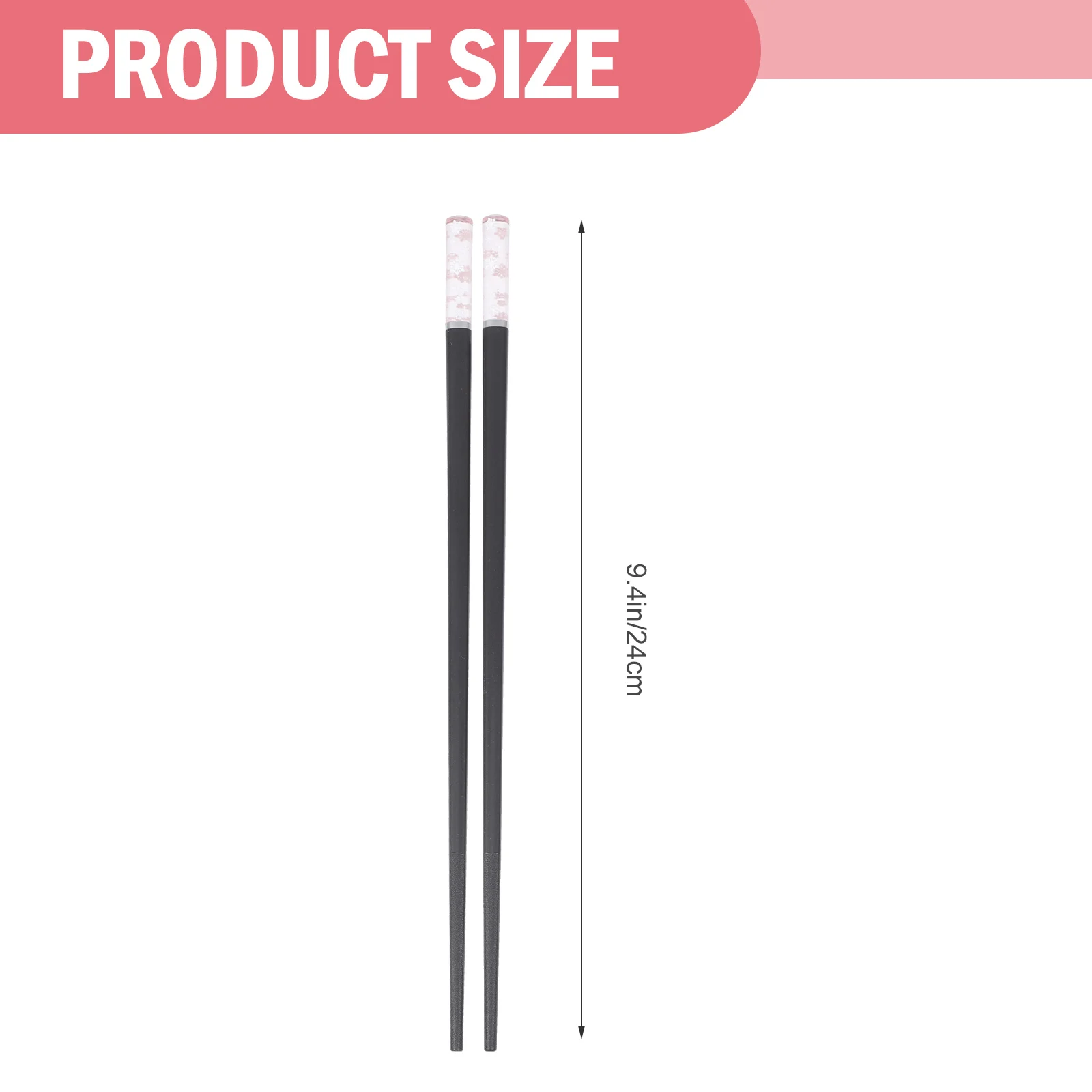 

10pcs Snow Chopsticks Home Non-Slip Chopsticks Japanese Style Reusable Non-Slip Heat Resistant For Home Restaurant Use