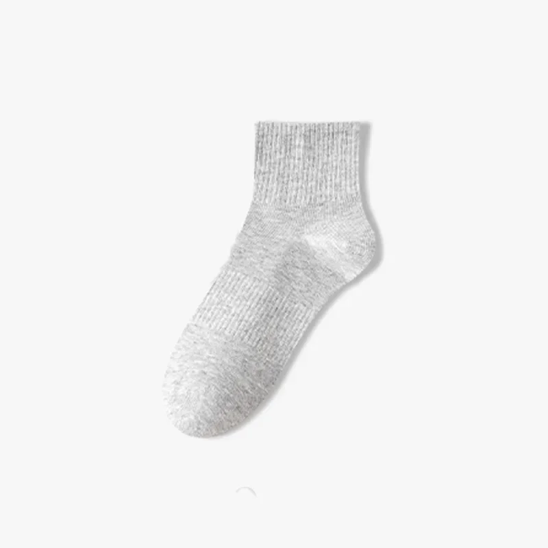 Herren Anti-Geruch und Schweiß absorption Sommer Dünn schnitt 7a anti bakterielle Mid-Calf Sport Baumwoll socken kurze Socken