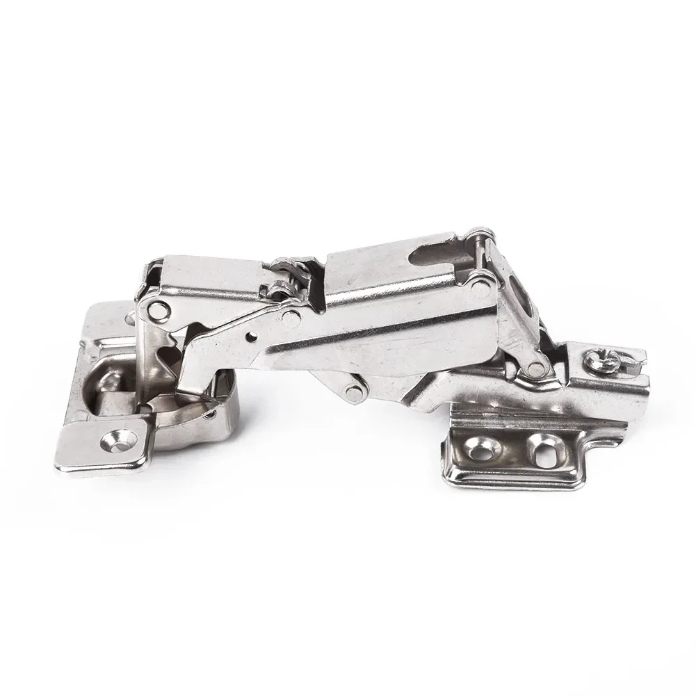 

10pcs Hinge Stainless Steel Door Hydraulic Cabinet Door Hinges Damper Buffer Soft Close For Cupboard Furniture Hardware