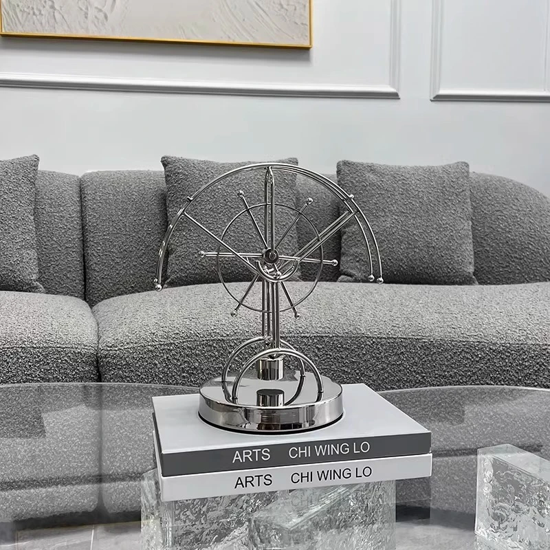 Swing the ball does not move forever, metal office decompression creative home desktop decoration ornament