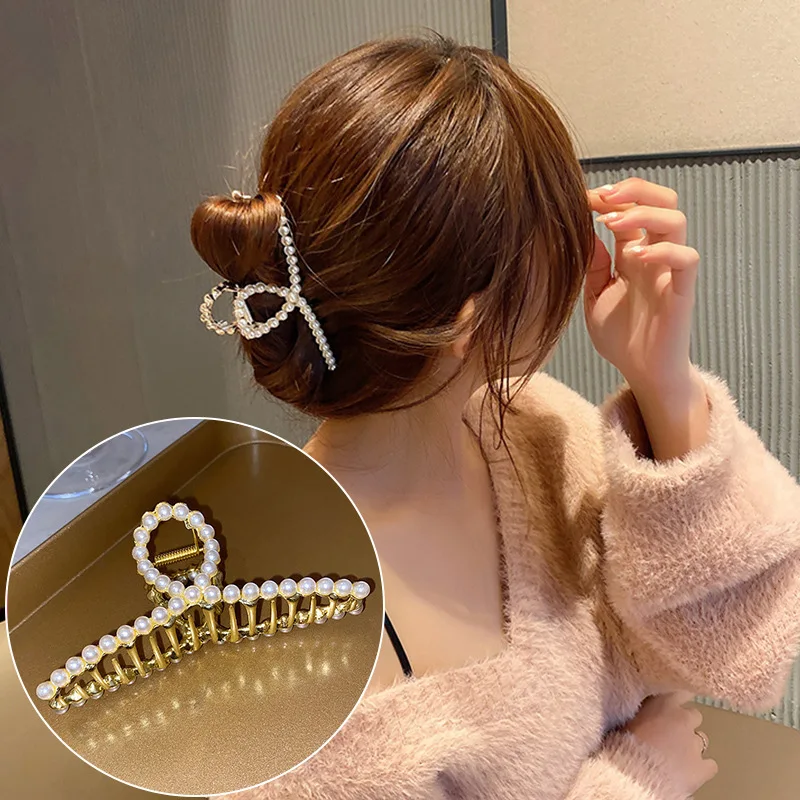 Punk-Haarklammer aus Metall für dicke, flüssige, unregelmäßige Muster, Haarspangen, rutschfestes und stilvolles Accessoire, silberfarbene Haarnadel