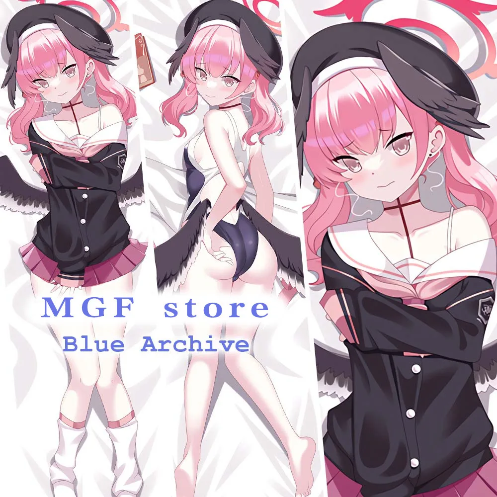 Shimoe Koharu Body Pillow Case Peakin 2WAY Dakimakura Anime Game Blue Archive Pillowcase Sleep Hing Cushion Cover Decor