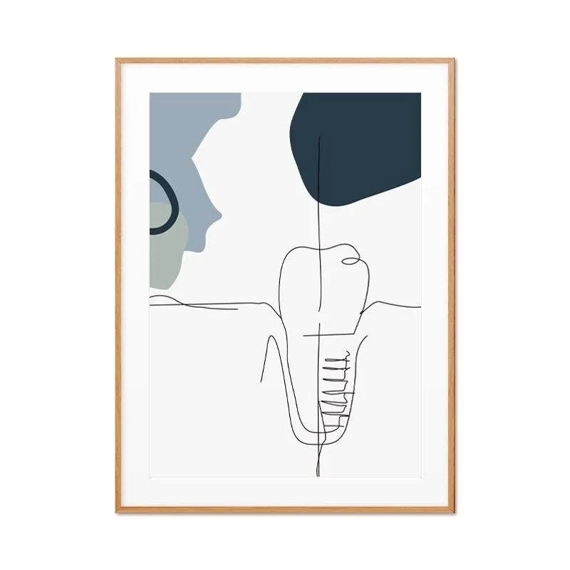 Abstract Nordic Dental Hospital Clinic Wall Decoration Painting Children Oral Tooth Implant Poster Pictures Canvas Home Decor