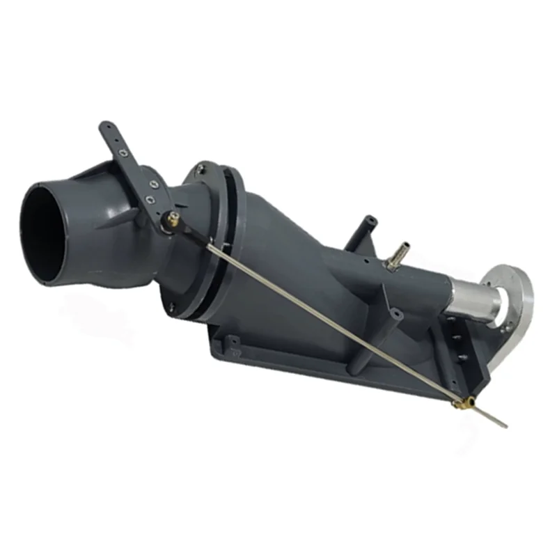 AA84 40Mm 대구경 스프레이 펌프 원격 제어 선박 모델 수정 펌프 3 블레이드 제트 펌프