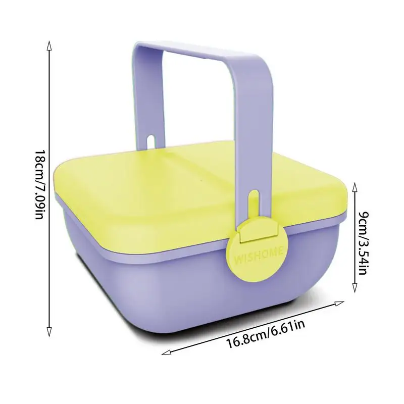 Lunch Containers Leak Proof Food Lunch Container Portable Lunch Box Containers With Divided Compartments For Office Home