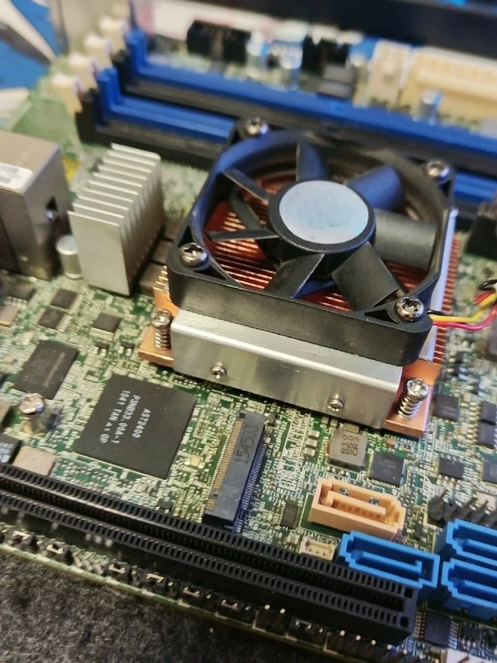 X10SDV-4C-TLN2F Motherboard ITX NAS Server D1521 Dual 10GbE IPMI 128GB ECC