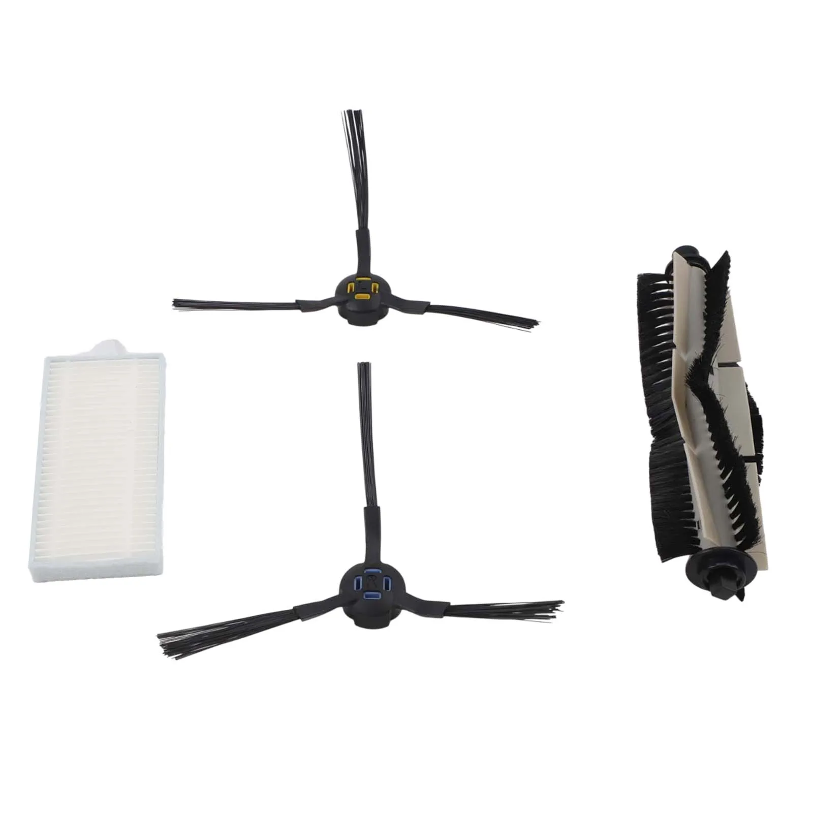 Replacement Main Brush And Side Brushes Kit For ILIFE A20 T20S V3x For Polaris PVCR 3600 G2 Robot Vacuum Accessories