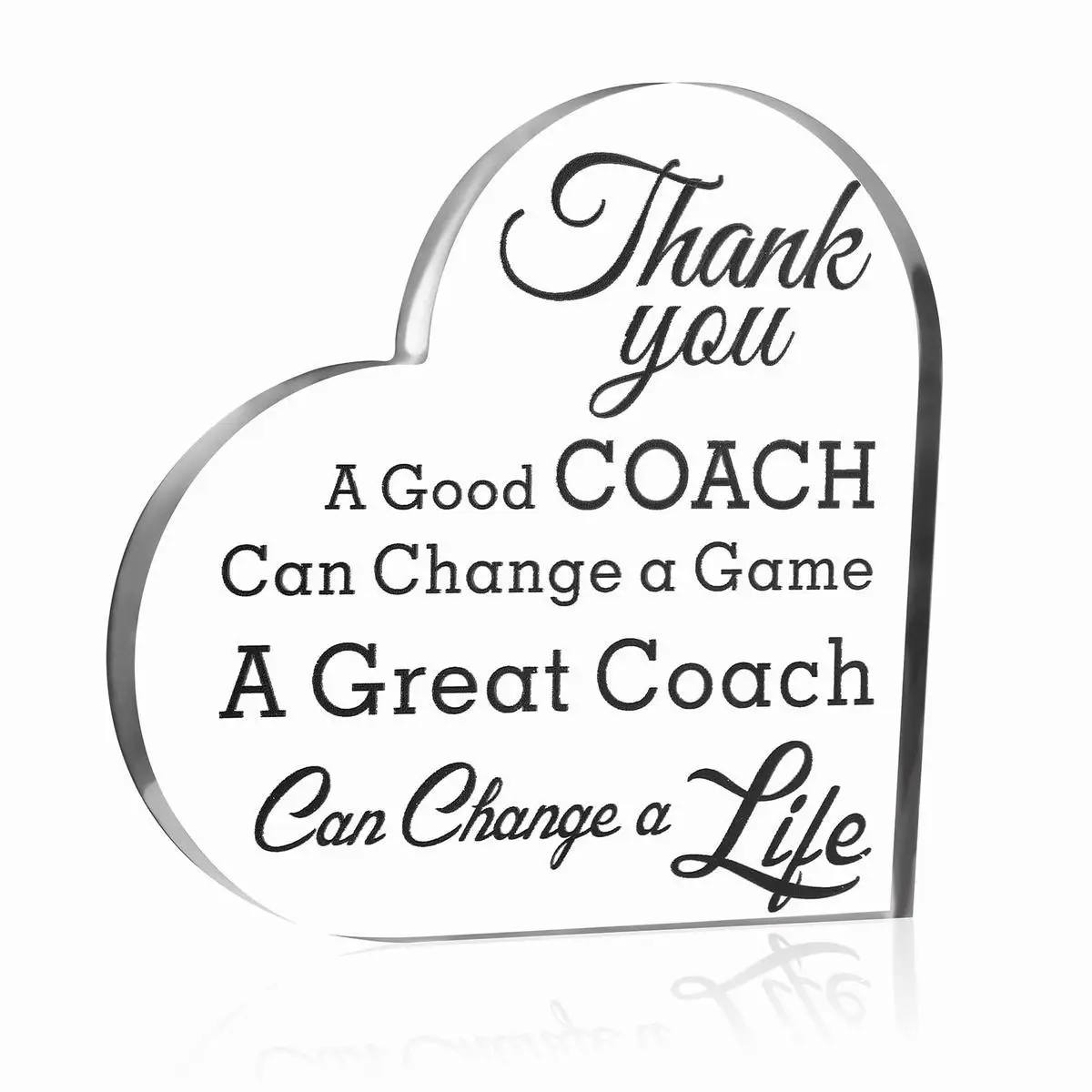 Acrylic Coach Gifts for Coach Thank You Gifts Office Desk Decor Appreciation Gift Thank You Gift for Coach End of Season